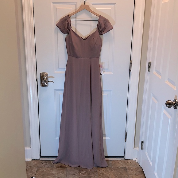 Birdy Grey Dresses & Skirts - NWT Birdy Grey Devin Convertible Dress In Dark Mauve Size X Small